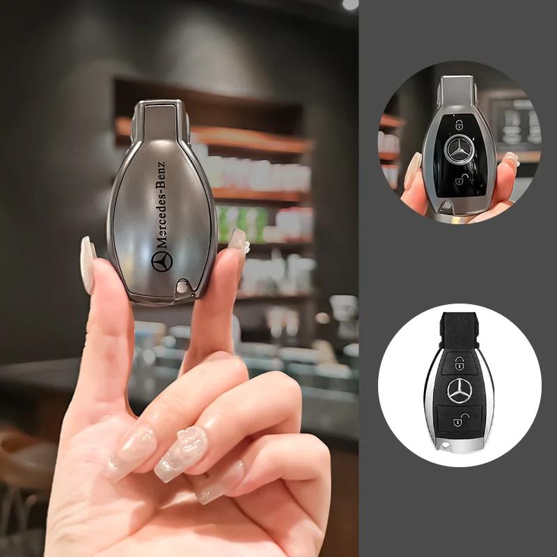 

GLC GLB TPU Car Remote Key Case Cover Protector Shell For Mercedes Benz A C E S G Class GLA CLA GLK GLC W204 463 176 251 205 Ac