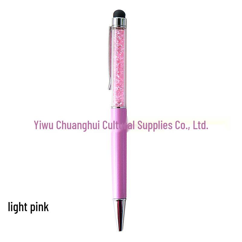 Crystal Rhinestone Ballpoint Pen with Capacitive Touch Screen – Custom Logo Gift Pen.