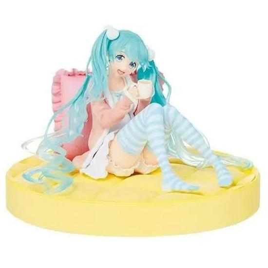 Cherry Blossom Pink Hatsune Miku Figurine - Anime Princess Desktop PC or Car Decoration Ornament