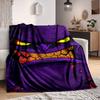 1pc Monster Night Blanket, Lightweight Flannel Throw Blanket For Sofa, Bed, Travel, Camping, Living Room, Office, Couch, Chair, And Bed
