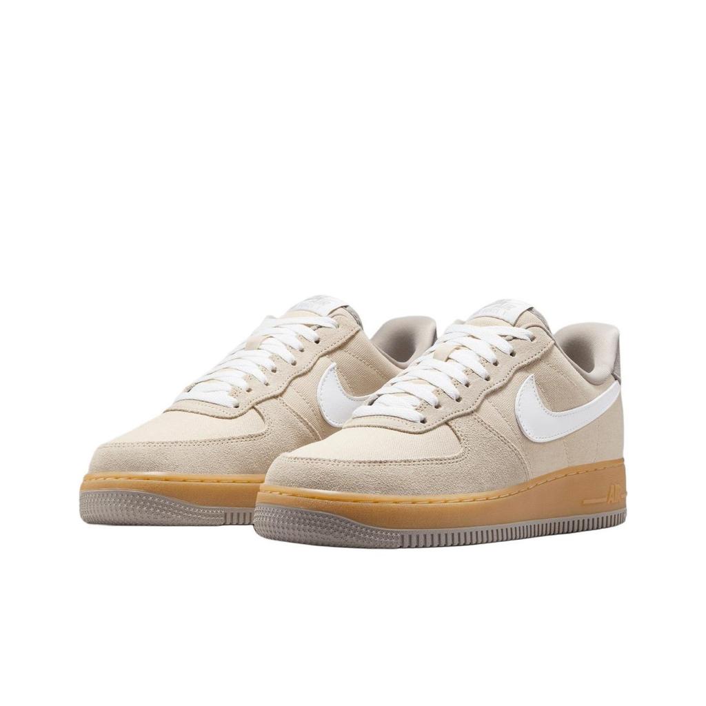 Nike Air Force 1 07 Světle khaki College šedá Guma Dámské tenisky Krémová Guma-Žlutá Bílá HV4306-234