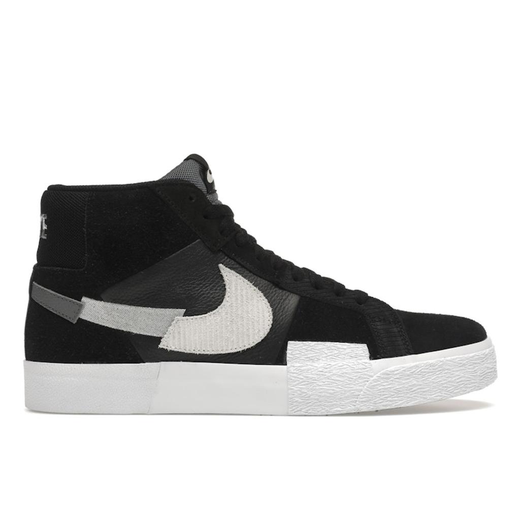 Nike Zoom Blazer Mid Premium SB Mosaic Pack - Black Wolf Grey Unisex Sneakers Cool-Grey White DA8854-001