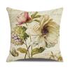 New Vintage Floral Pillow Linen Printed Sofa Home Office Decorative Cushion Cover