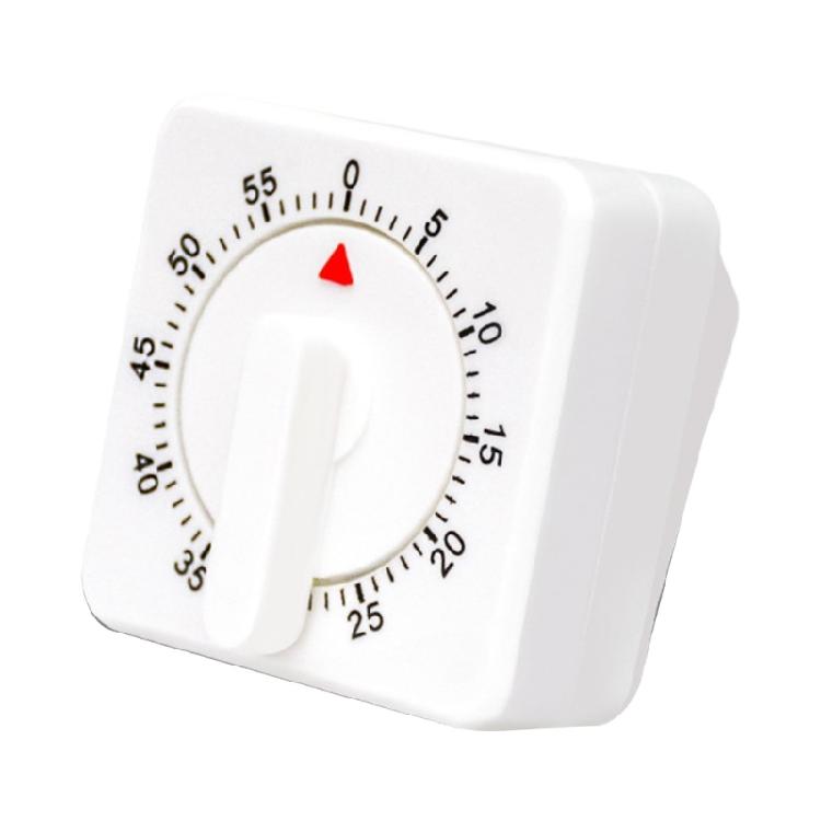 

Loud Alarm Kitchens Timer For Cooking And Baking Mechanical Desk Timer For Kitchens Durable And Easy To Use Desk Timer білий