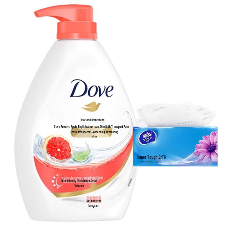 Dove Clear & Refreshing Body Wash