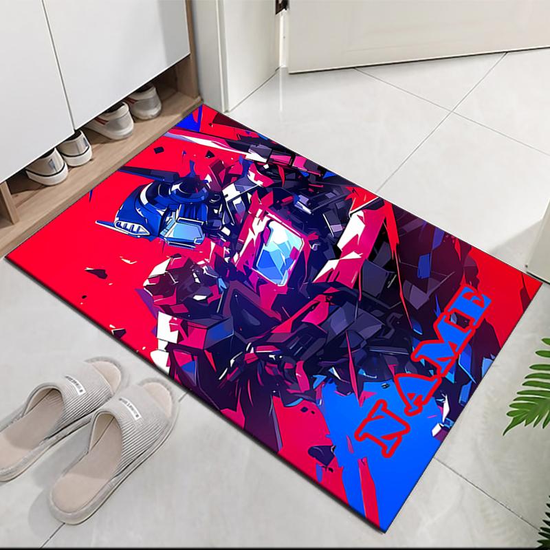 Custom Name Transformers Printed Carpet, for Office Chair Living Room Bedroom Kitchen Room Decor Gifts.