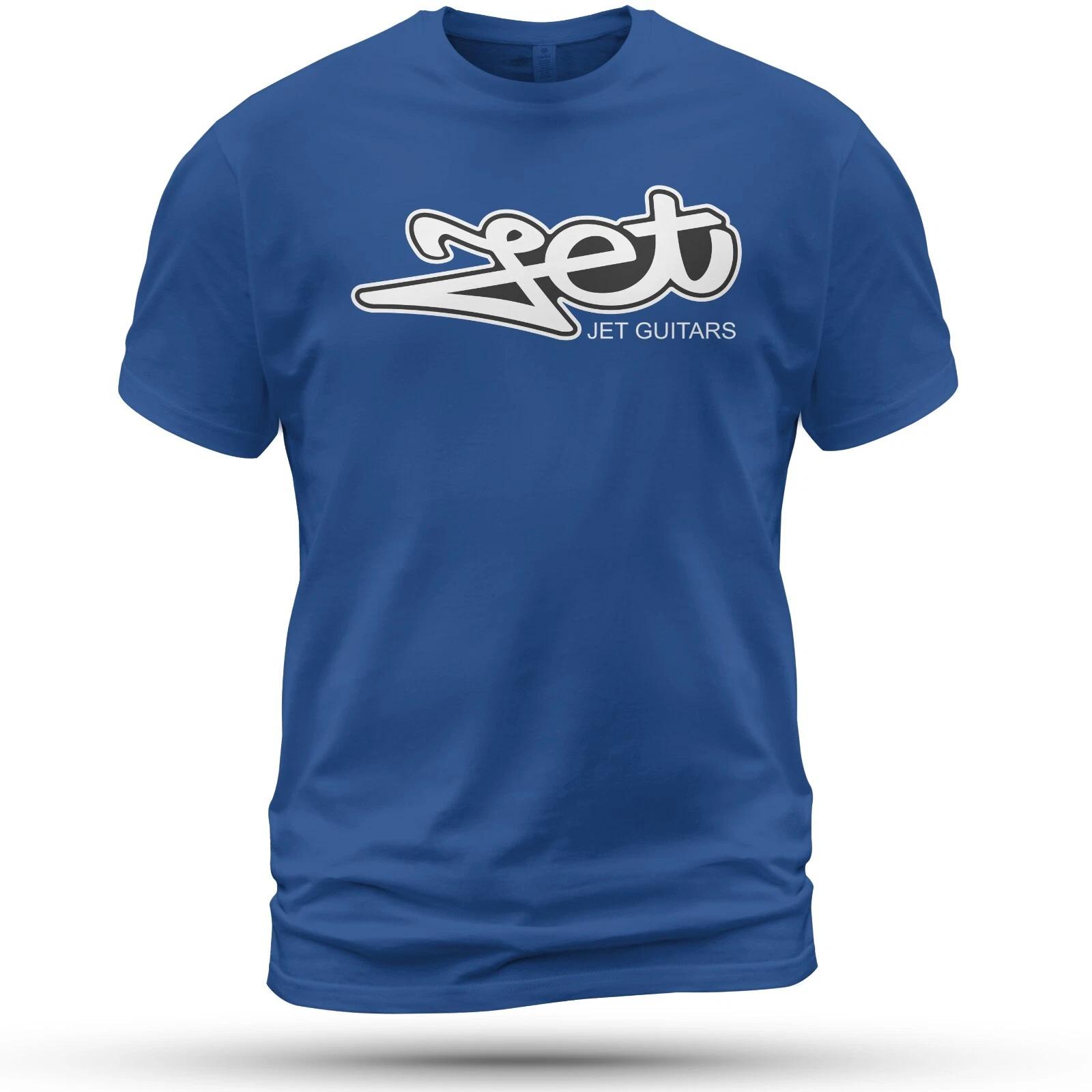 Men s and Women s T-shirts Jet Guitars Labels Logo T-Shirt Size S-5XL L