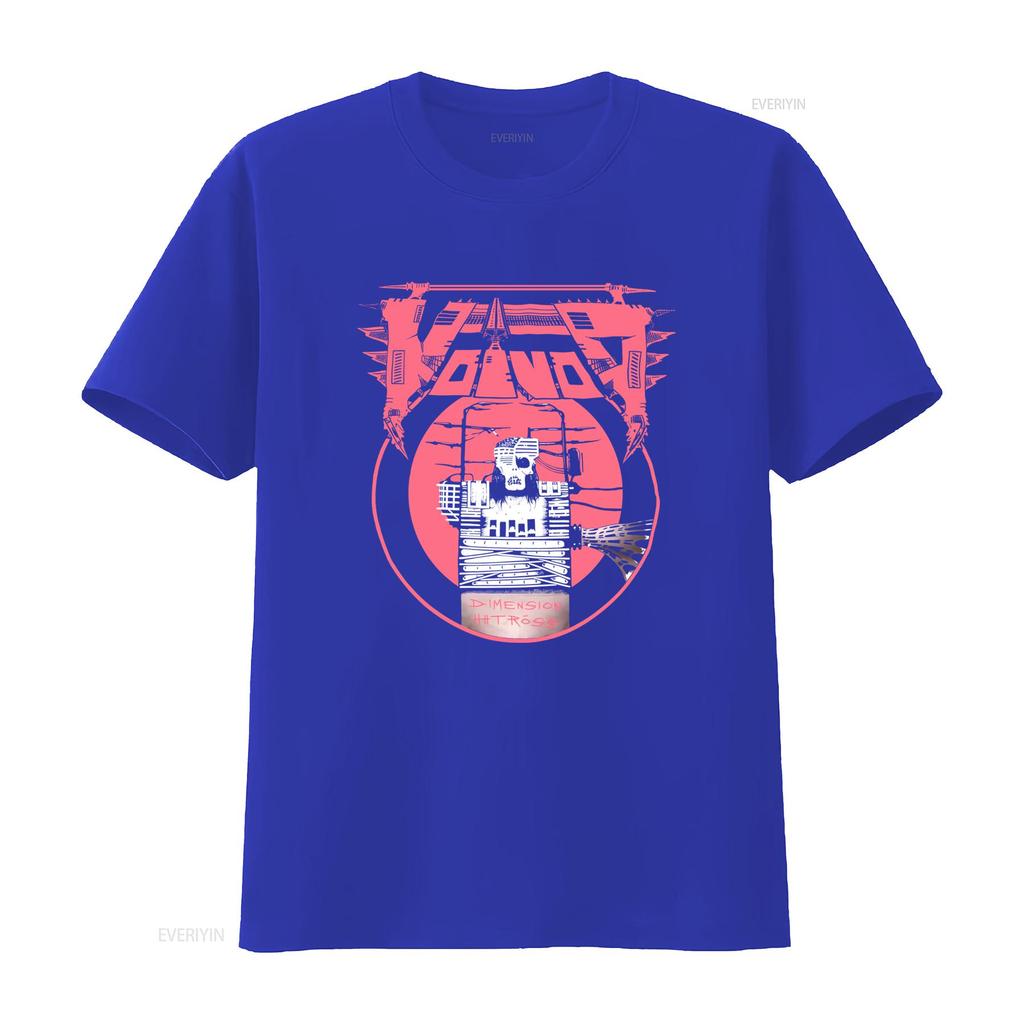 VOIVOD DIMENSION HATROSS T-Shirt Baumwolle Schwarz für Größe S 5XL vintage Gewaschen Atmungsaktiv mode streetwear Dehnbar homme Weich