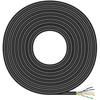 Câble Réseau Extérieur - AISENS - A135-0675 - RJ45 - 100 M - Cat.6 UTP Rigide - Noir