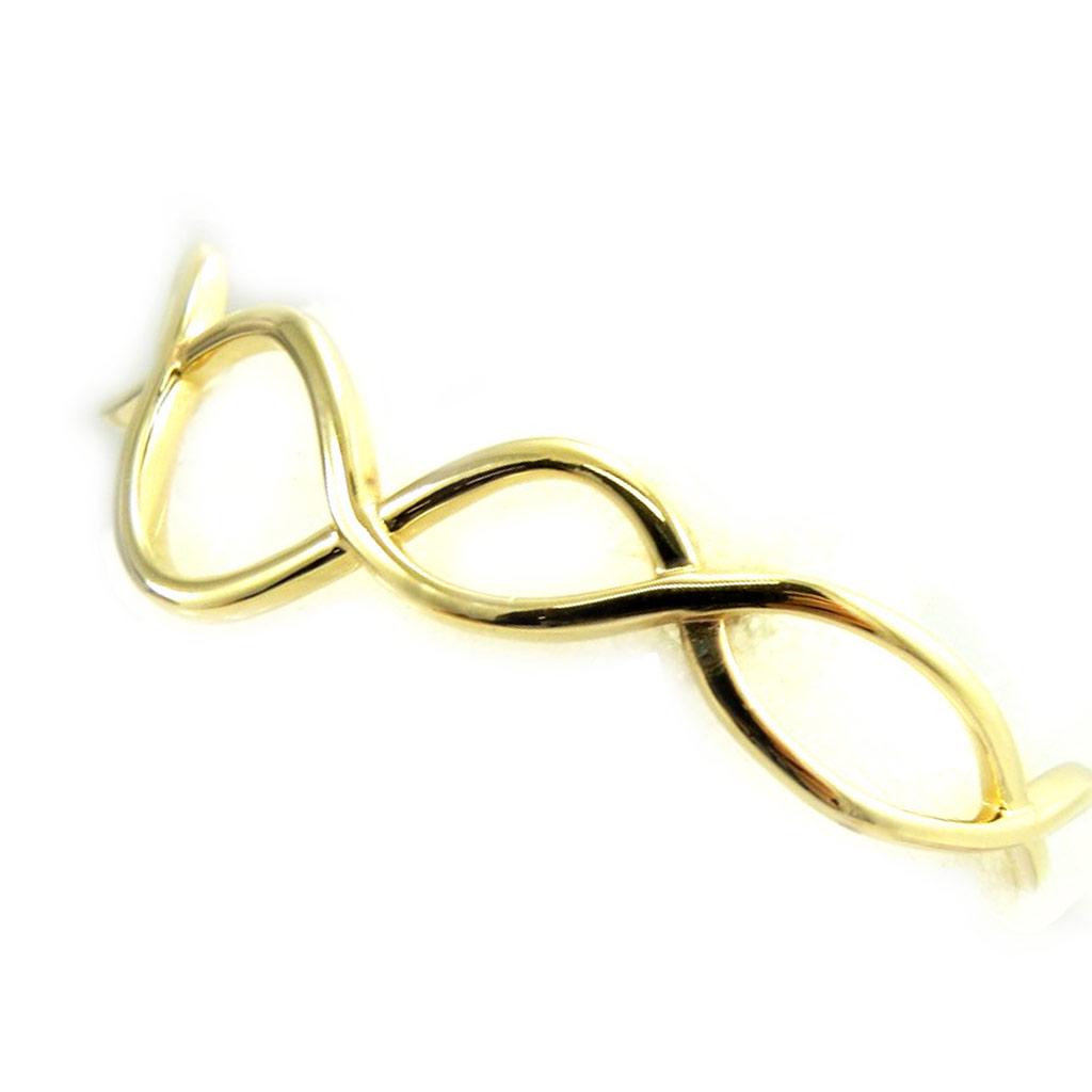 Les Trésors De Lily [G6331] - Gold Plated Bracelet 'Choréographie' Golden - 66 Mm 17 Mm