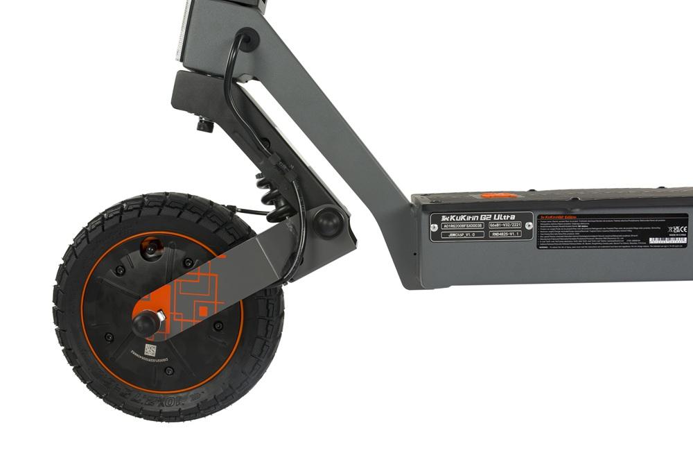KuKirin G2 Ultra 800W Dual Motor Electric Scooter, 10" Tires, 55km Range, Dual Suspension for Adults