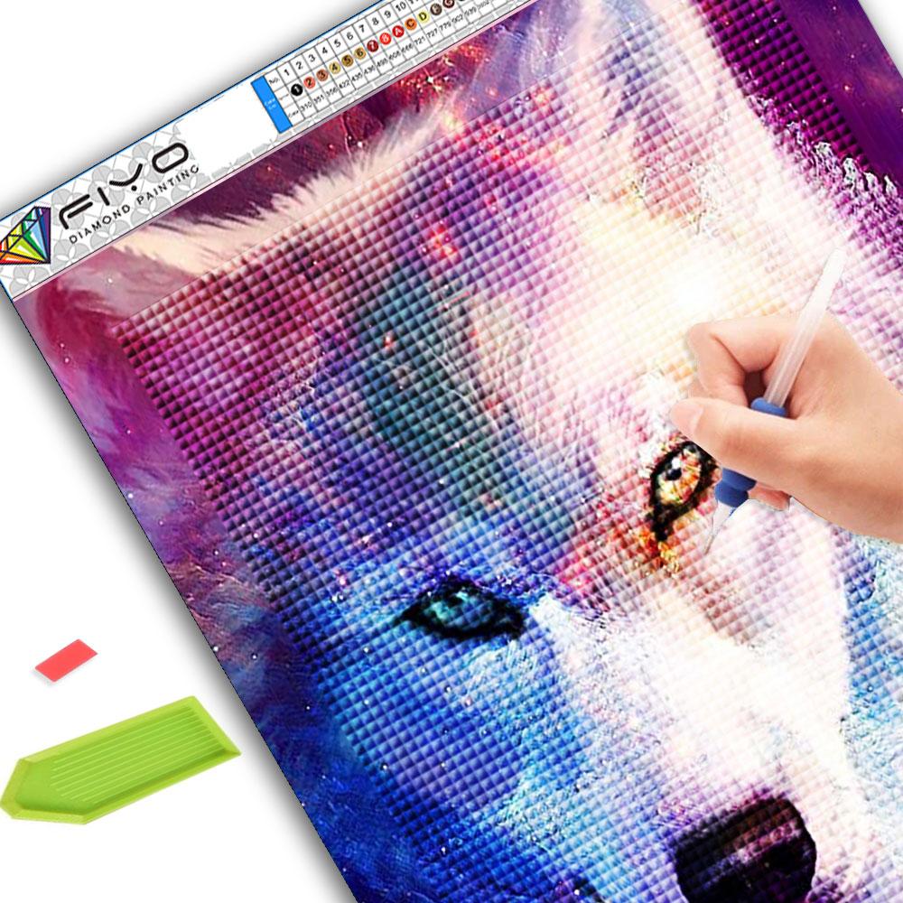 5D DIY Diamond Drawing Cartoon Animal Cartoon Full Diamond Square/round Diamond Embroidery Cross-stitch Set Home Wall Decorative Art