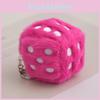 Adorable Plush Dice Toy For Children Educational Learning Doll Bag Charm