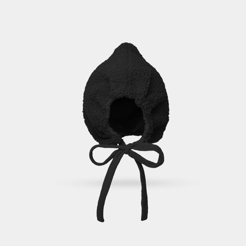 Women's Red Plush Lambskin Lei Feng Hat - Windproof, Warm, and Ear-Protecting Winter Accessory