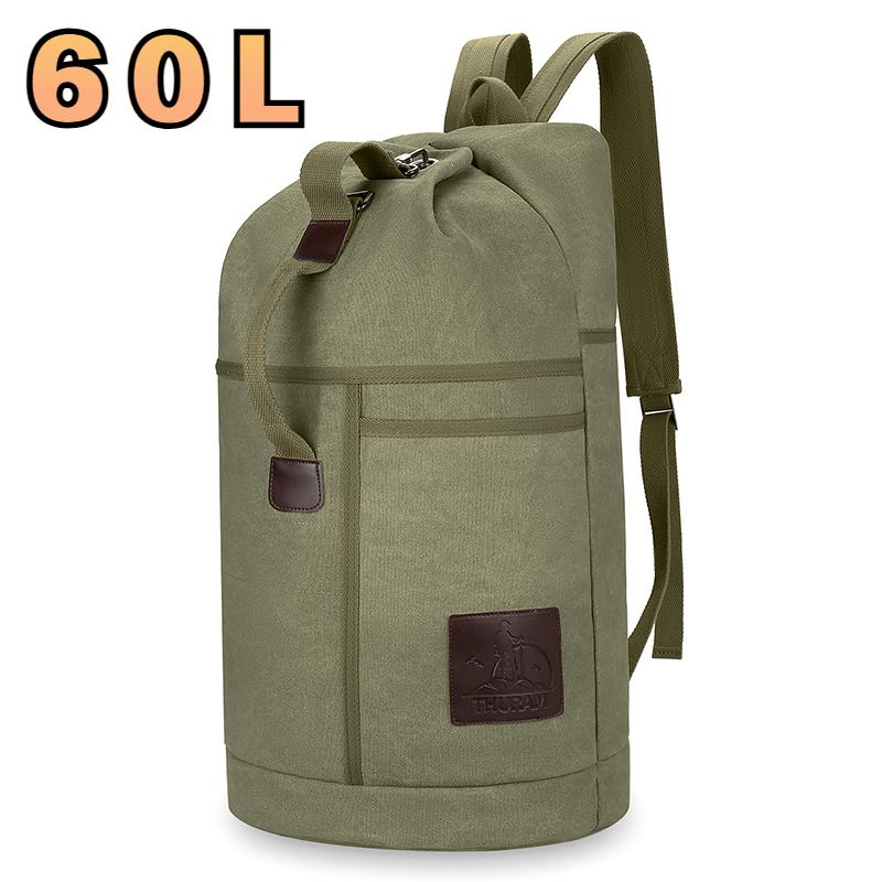 30L/60L Outdoorová sportovní taška Batoh Plátěné batohy Školní taška Turistika Cestovní batohy Bucket Bag