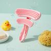 Eco-friendly Soft Silicone Pet Brush with Handle Multifunction Catss Comb for Message Floating Hair Cleaning Pet Grooming Tool