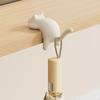 Cute Cat Bag Hook Portable Table Hook Handbag Backpack Organizer Holder for Home Office Desk Side Decor Travel Bag Hanger