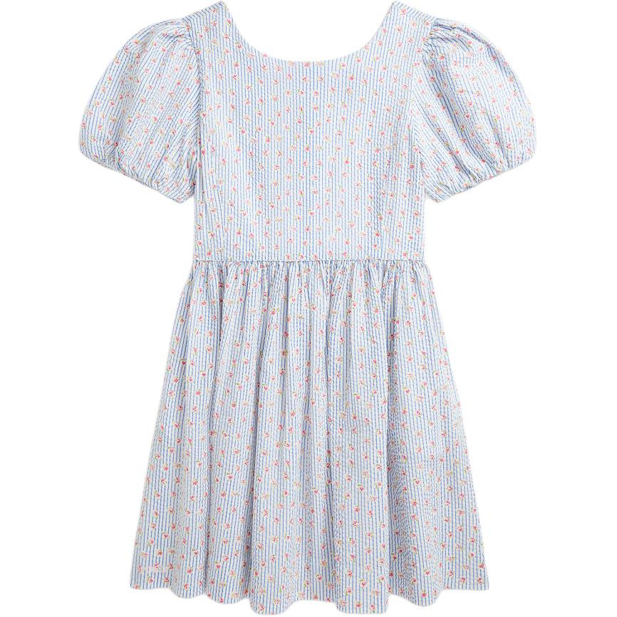 

Платье Polo Ralph Lauren Весна-Лето 2025 Цветочный узор Хлопок Пышный Короткий рукав Детские платья Фиолетовый CWPODRSG3D20955-999 L