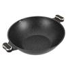 ZISIZ Maifan-Stein Antihaft-Wok mit Deckel
