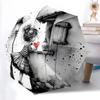 1pc Romantic Heart-Shaped Umbrella Automatic Opening/Closing, Foldable Design, Outdoor Use, Perfect Gift for Fans & Travelers!C058