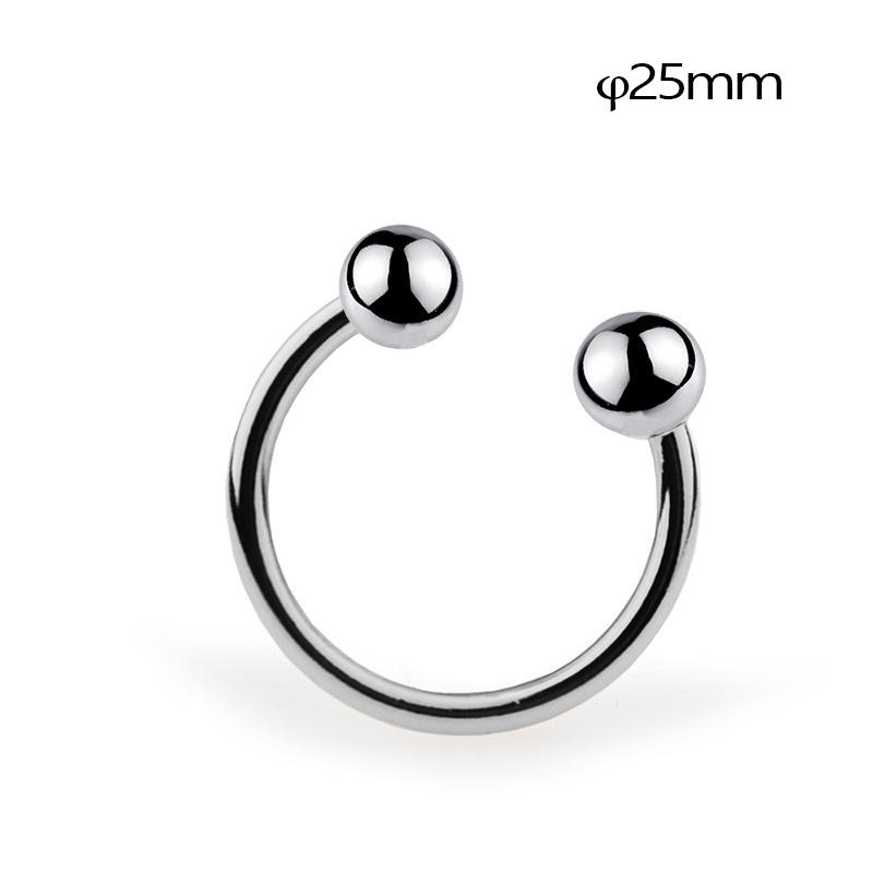 Penis Ring Stainless Rings Head Glan Stimulating Adult Products Male Sex Toys Metal Rooster Ring For Men Delay Ejaculation
