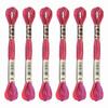 6 Skeins Embroidery Floss, Gradient Colors Polyester Embroidery Threads Bracelets String for Cross-Stitch Hand Embroidery
