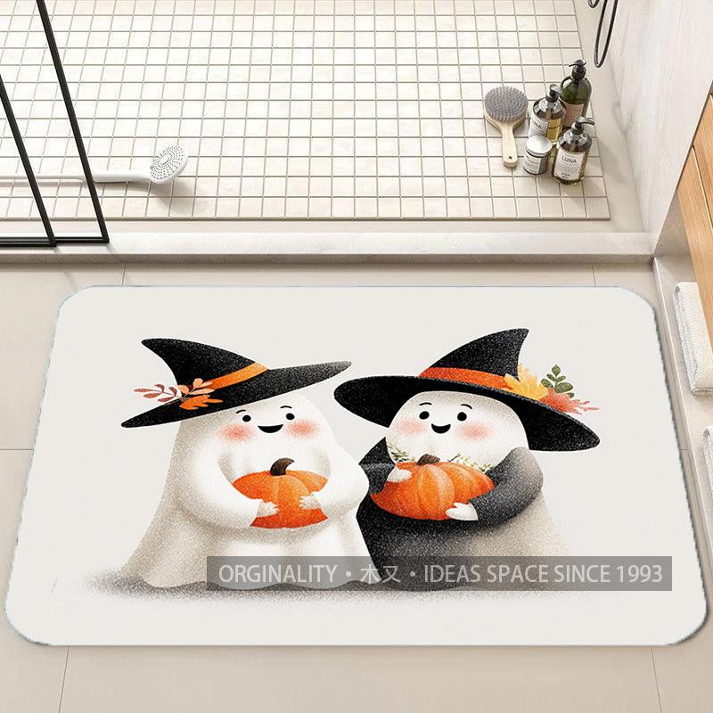 Halloween Pattern Floor Mat Living Room Decoration Home Sofa Non-Slip Carpet Study Bedroom Tatami Children'S Soft Floor Mat