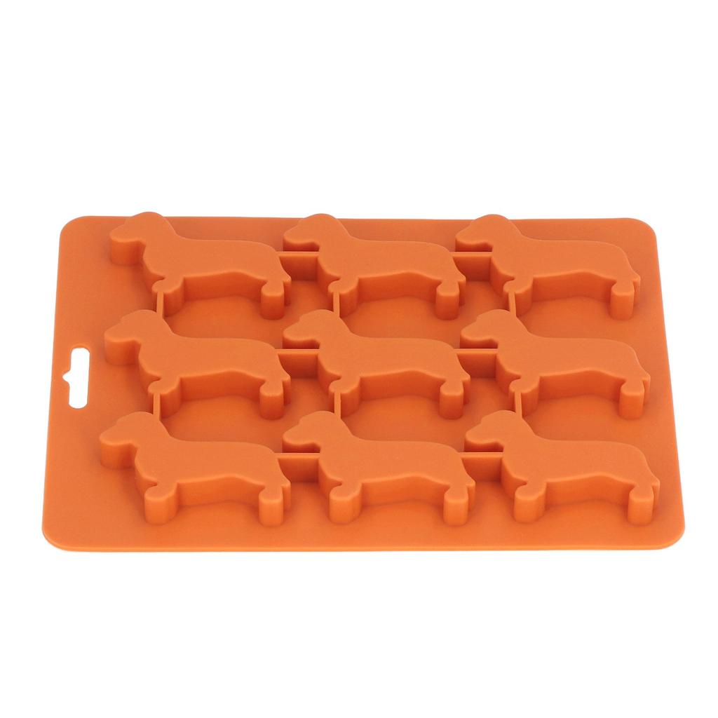 Silicone Ice Cube Trays Dog Shaped Silicone Ice Cube Mold for Chocolate Crayons Candles Yoghurt