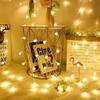 Colorful LED String Lights - Starry Sky Outdoor & Room Decoration, Atmosphere & Tent Lights with Flashing Bulbs