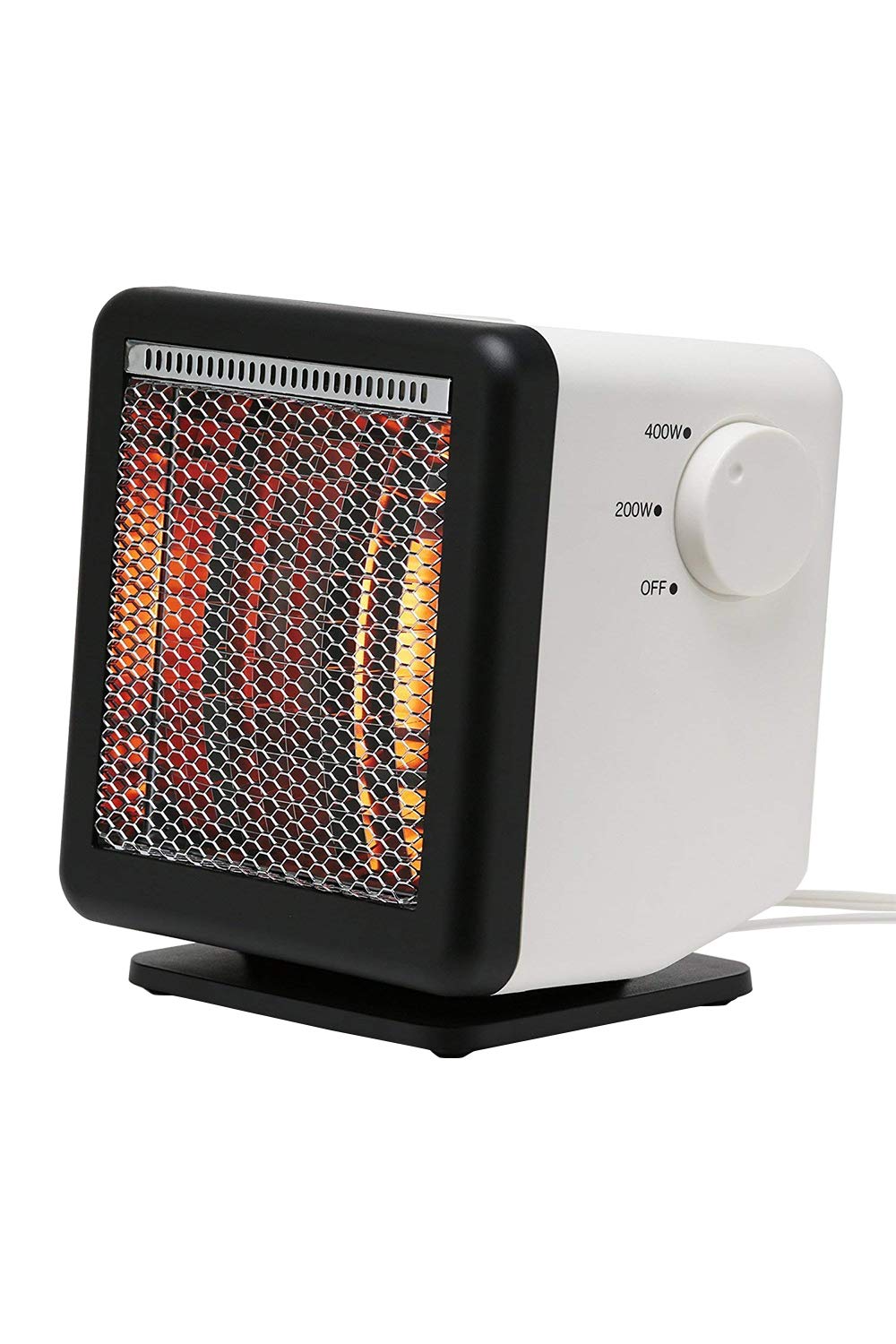 

design with twice the warmth for the same electricity Beam heater cube x x [Energy-saving bill] (white, BH-400 (W23 H18.4 D25.3cm 1900g)