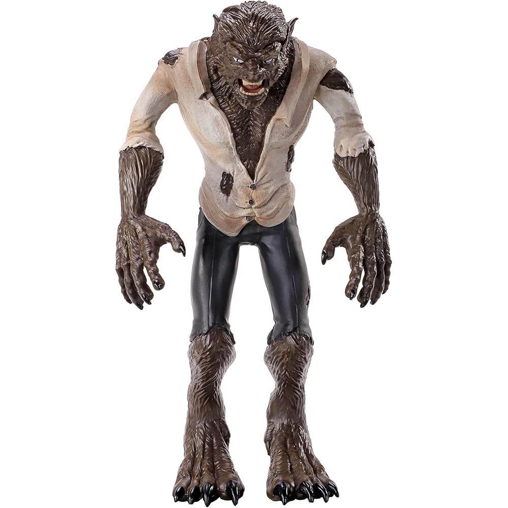 Noble Collection Universal Bendable Monster Wolfman Figure Collectible Toy