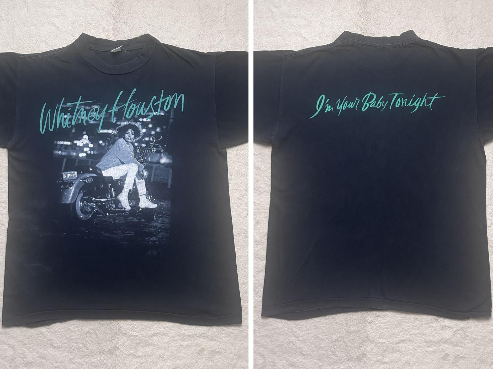 Vintage Whitney Houston 1990 T-shirt L