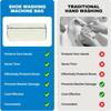 1PC Shoe Washing Bag Sneakers Laundry Shoes Net Protector Fluffy Microfiber Machine Laundry Bag Drying Bags
