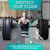 4/16Pcs EVA Foam Fitness Mat Waterproof Non-slip and Washable Yoga Mat Suitable for Home Gym with Free Side Strips Exercise Mat