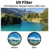 Uv+cpl+fld 3-in-1 Objektivfilter-Set 49mm-77mm Mit Tasche Für Canon Nikon Sony Pentax Kameraobjektive