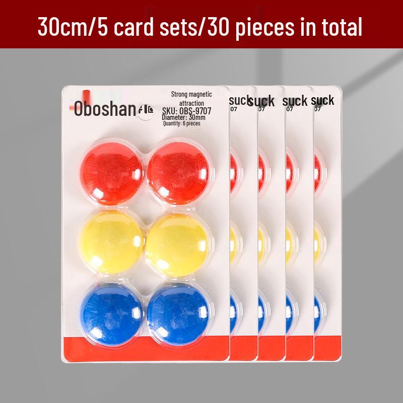 Kulaté barevné magnetické tabule a bílé tabule Magnety - Silná přilnavost, Malé částice, Magnetické náplasti