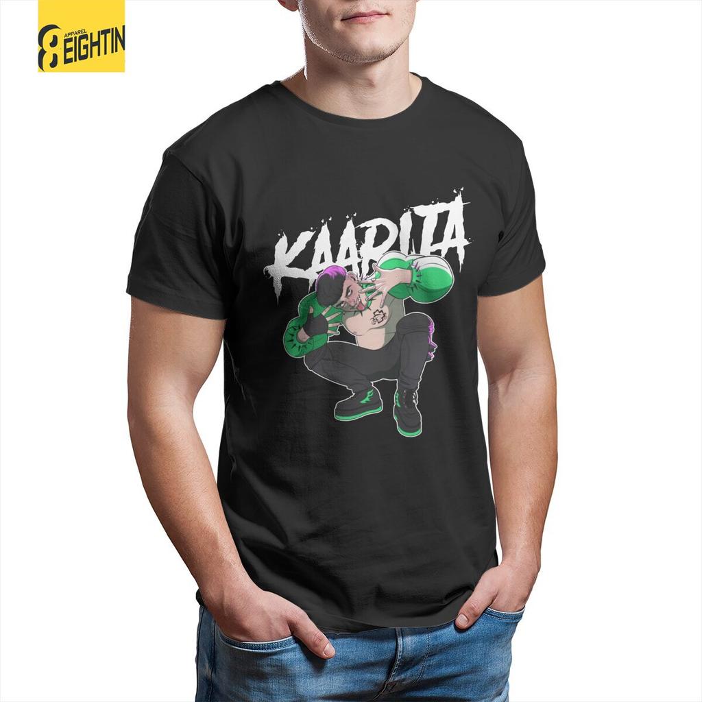Kaarija Eurovision Cha Cha Cha Men's T Shirt  Leisure Tee Shirt Short Sleeve Crew Neck T-Shirt Cotton Classic Clothes
