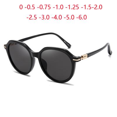Occhiali da Sole Anti-Riflesso Miopia per Uomo Donna Con Diottrie Uv400 Occhiali da Sole da Vista per Uomo 0 -0.5 -0.75 A -6