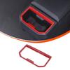 ABS Red Rear Car Beverage Cup Holder Decorative Cover For Toyota Tacoma 2024-25
