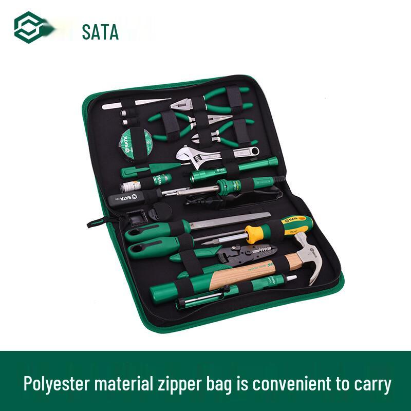 SATA 25-Piece Basic Electrician Household Tool Kit