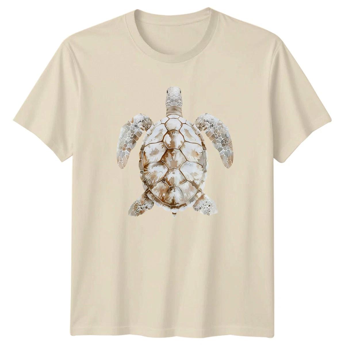 Boho Sea Turtle T-Shirt Coastal Ocean Wildlife Gift For Him And Her XXL