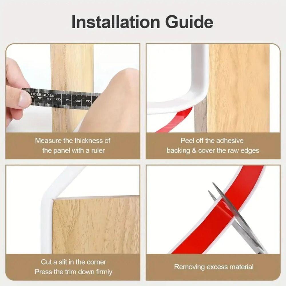 Sealing U-shaped Edge Banding Self Adhesive Sealing Tape Edge Banding Strip  for Furniture