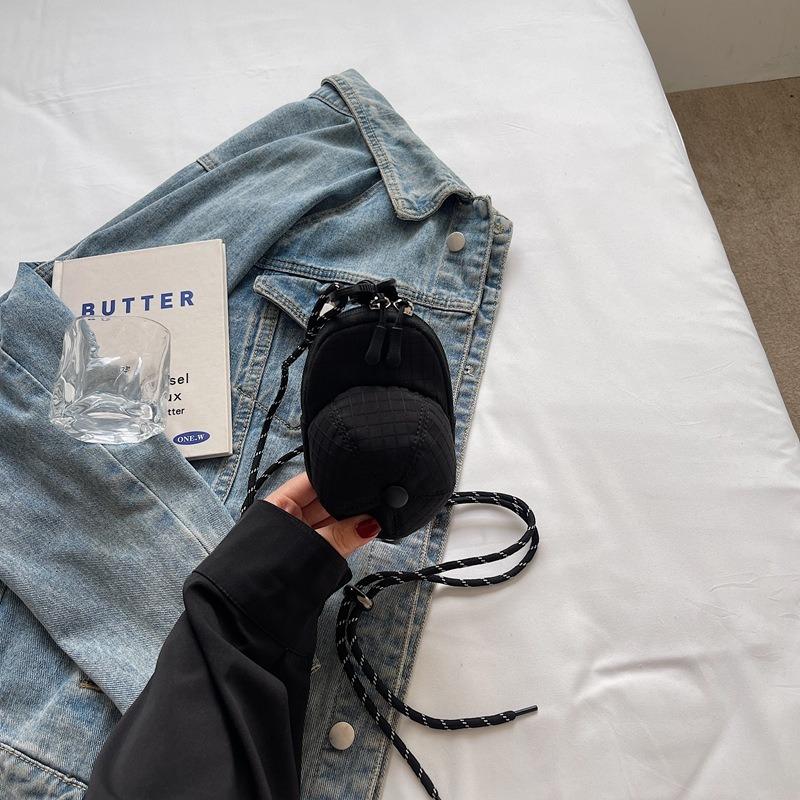 

Mini lightweight cloth hat bag new casual shoulder bag versatile sports messenger women s bag