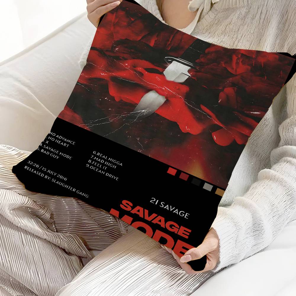 American 21 S-Savage Cushion Cover Pillowcase Upholstery Sofa Throw Pillow Home Decor Pillowcas