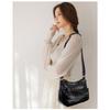 Crossbody New Shoulder Bag Soft Leather Texture Bag Women Fashion Minimalist Euro-American Trend Vintage Multi-Pocket Large Capacity