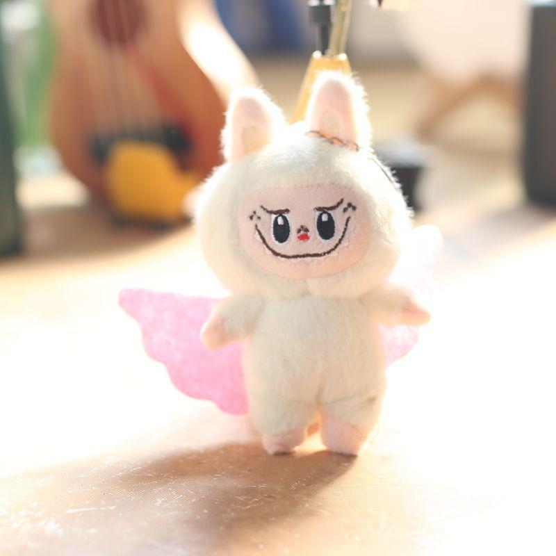 Cute Cute Angel Ragbub Pendant Plush Toy Doll Cartoon Rabbit Bag Hanging Keychain