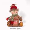 Linen Zipper Love Apple Bag Christmas Party Atmosphere Gift Bag Festival Creative Doll Candy Bag Children's Gift Bag Fun