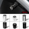 AAAX1 4Pcs Metal Car Badge Wheel Tire Valve Caps For Civic XR-V HR-V City Accord Odyssey Spirior Jazz