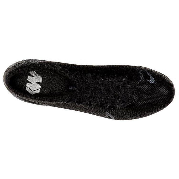 Nike Mercurial Vapor 13 Pro FG Nero Opaco Argento Sneakers Unisex Metallico-Cool-Grey AT7901-001