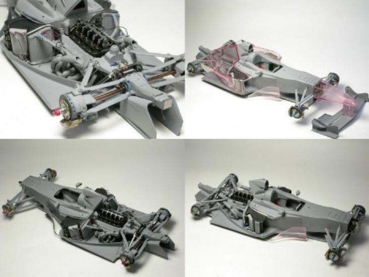 Top Studio Ferrari Super Detail Set Tamiya MD29003 1/20 F1-2000